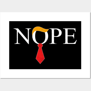 Nope Not Again - Trump 2024 Nope Posters and Art